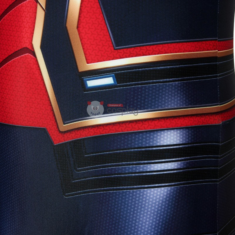 Peter Parker Costume Avengers Endgame Iron Spiderman Cosplay Costume