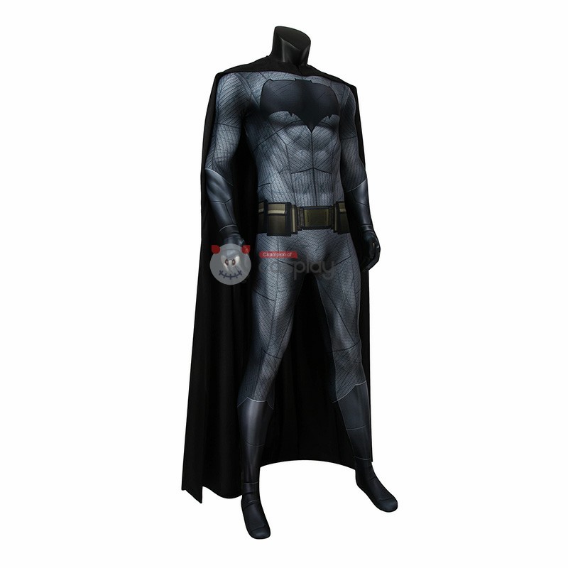 Black Bruce Wayne Zentai Polyester Jumpsuit Cosplay Costume