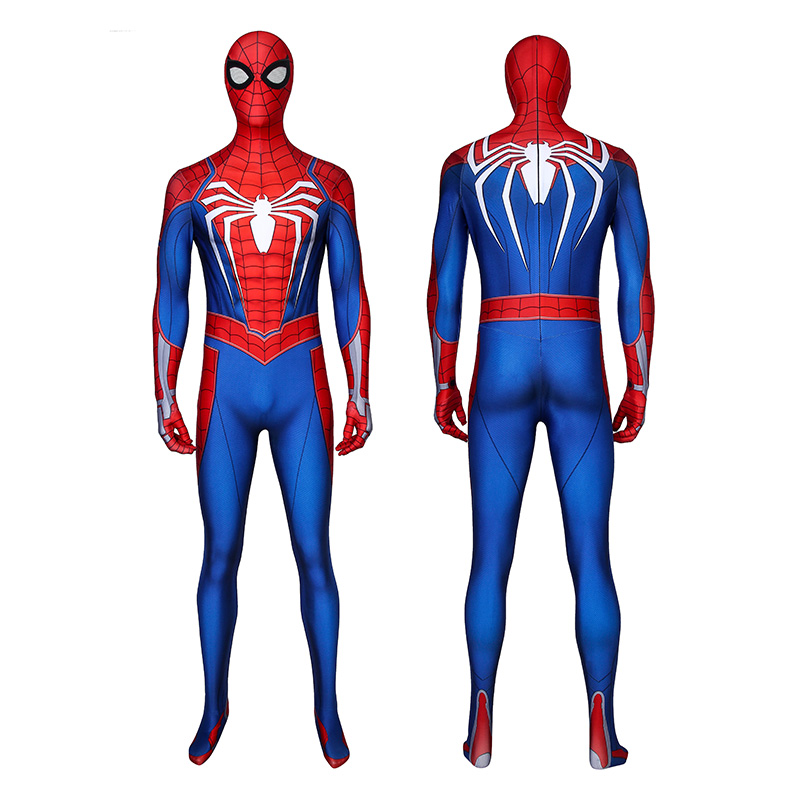 PS4 Spiderman Costume Insomniac Games Version Spider-Man Cosplay Suit