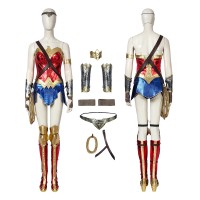 Diana Prince Costume DC Wonder Woman 2 1984 Cosplay Costumes Full Set