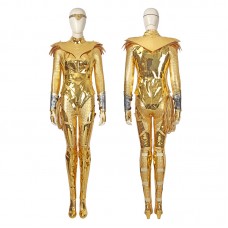 Diana Prince Golden Costume DC Wonder Woman 1984 Cosplay Costumes