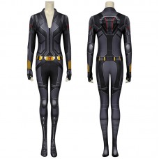 Natasha Romanoff Black Jumpsuit 2020 Movie Black Widow Cosplay Costume