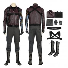 Bucky Barnes Costume The Falcon and the Winter Soldier Bucky Barnes Cosplay Costume