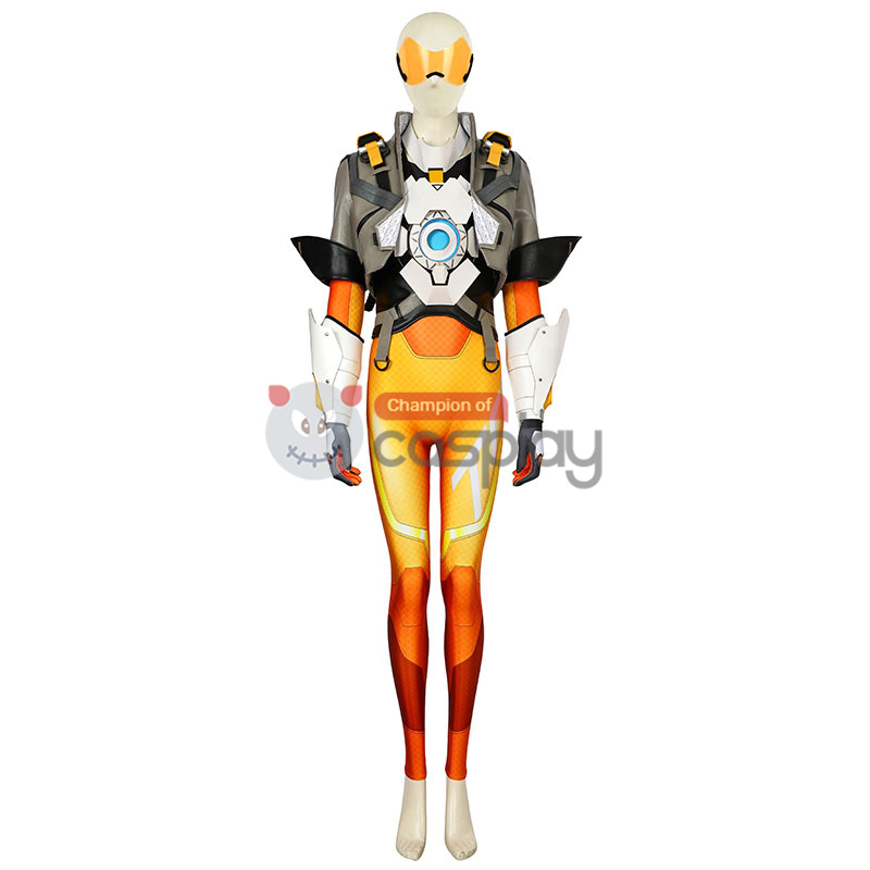 Tracer Costumes OW 2 Lena Oxton Cosplay Costume