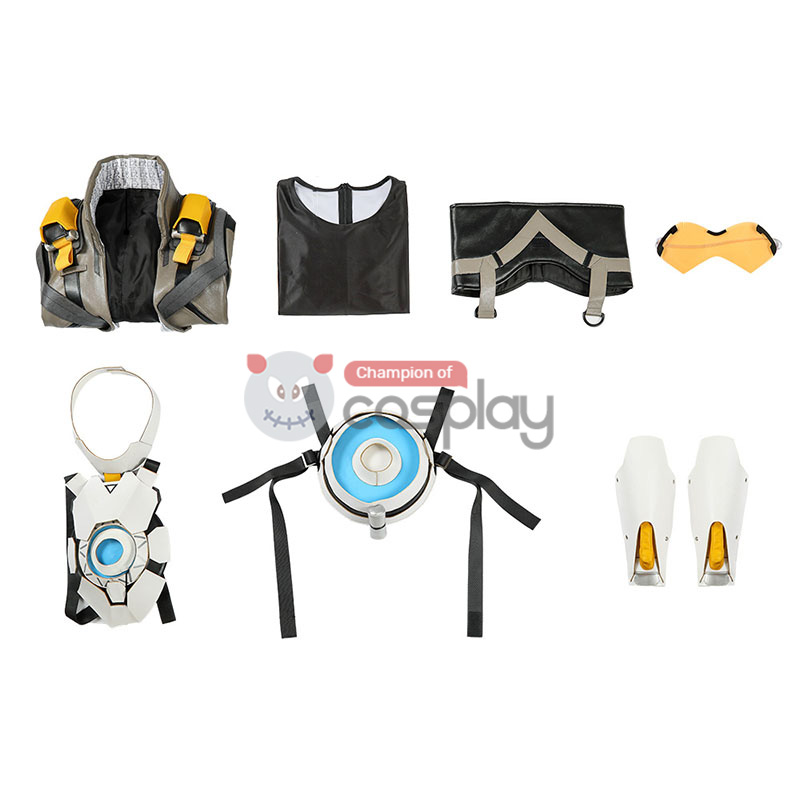Tracer Costumes OW 2 Lena Oxton Cosplay Costume