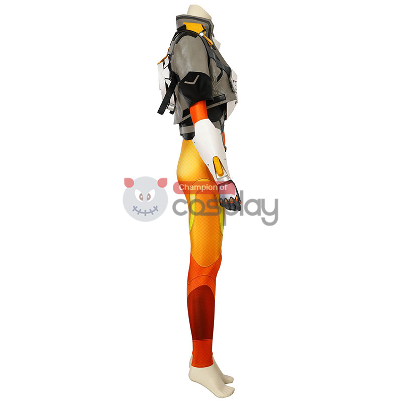Tracer Costumes OW 2 Lena Oxton Cosplay Costume