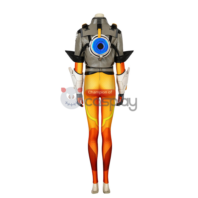 Tracer Costumes OW 2 Lena Oxton Cosplay Costume