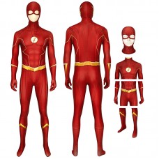 Barry Allen Jumpsuit Red Champion Cosplay Costumes