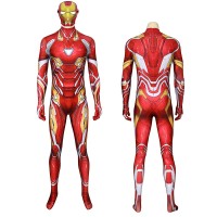 Iron Man Jumpsuit Marvel Avengers Iron Man Tony Stark Cosplay Costume