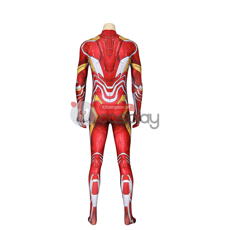 Iron Man Jumpsuit Marvel Avengers Iron Man Tony Stark Cosplay Costume