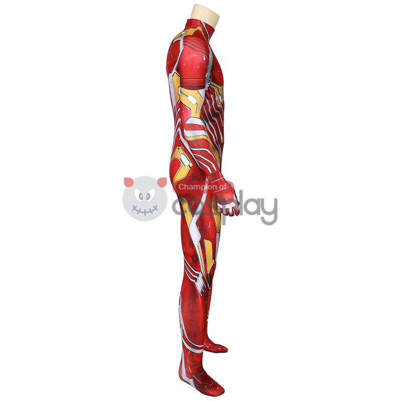 Iron Man Jumpsuit Marvel Avengers Iron Man Tony Stark Cosplay Costume
