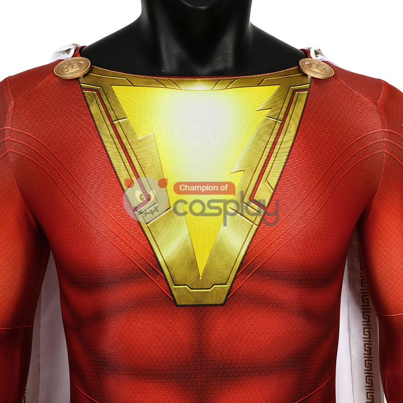 Billy Batson William Joseph Cosplay Costume Halloween Suit