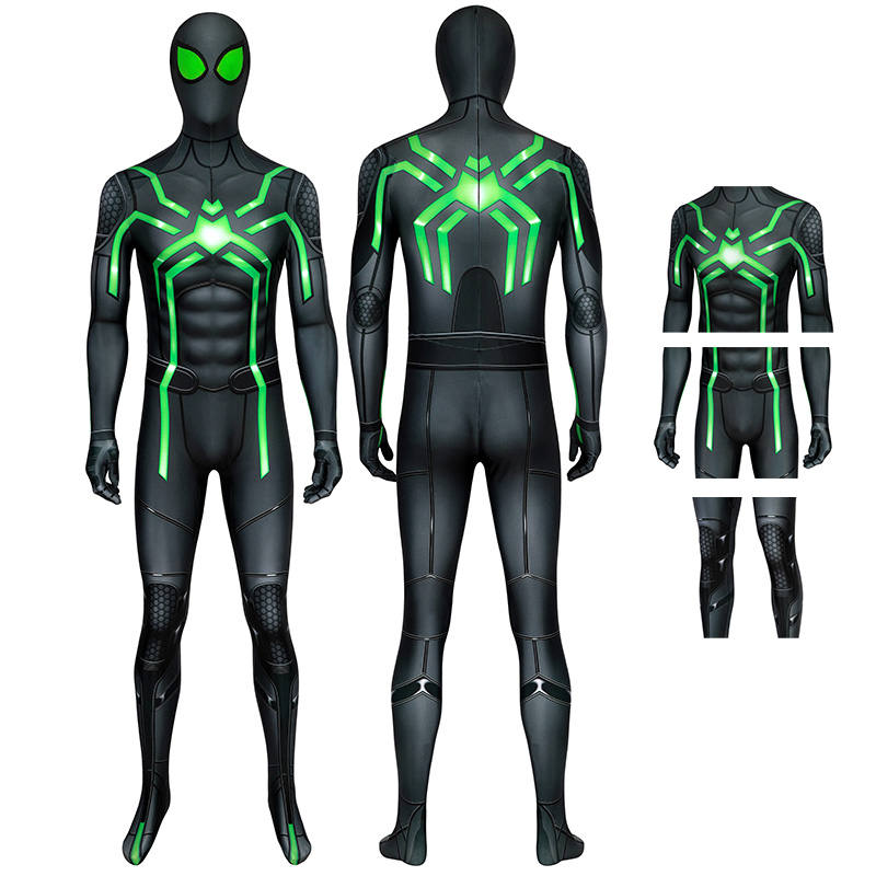 Ready To Ship - Spiderman PS4 Stealth Big Time Jumpsuit