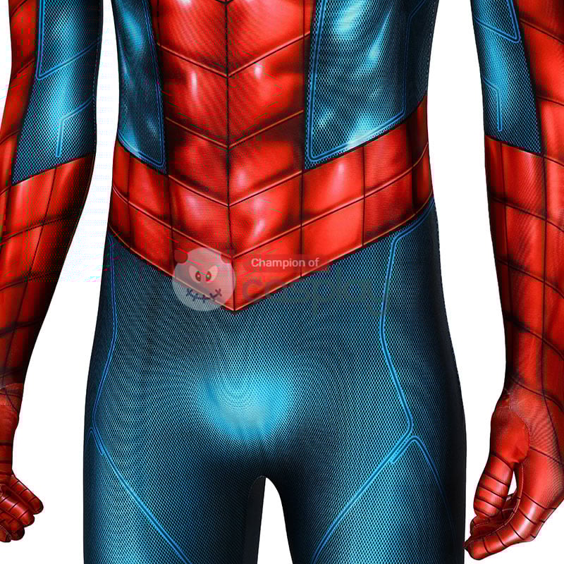 Spiderman Jumpsuit Spider Man PS4 Armour MK IV Zentai Cosplay Costume Suit