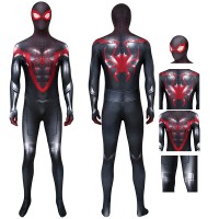 Spiderman Jumpsuit Spider Man PS5 Miles Morales Cosplay Costume