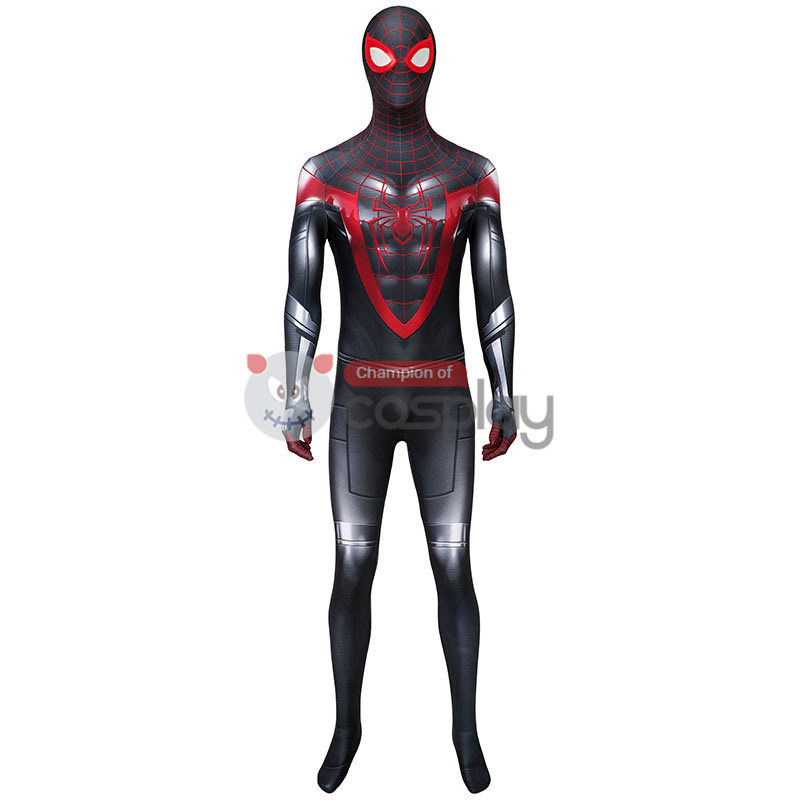 Spiderman Jumpsuit Spider Man PS5 Miles Morales Cosplay Costume