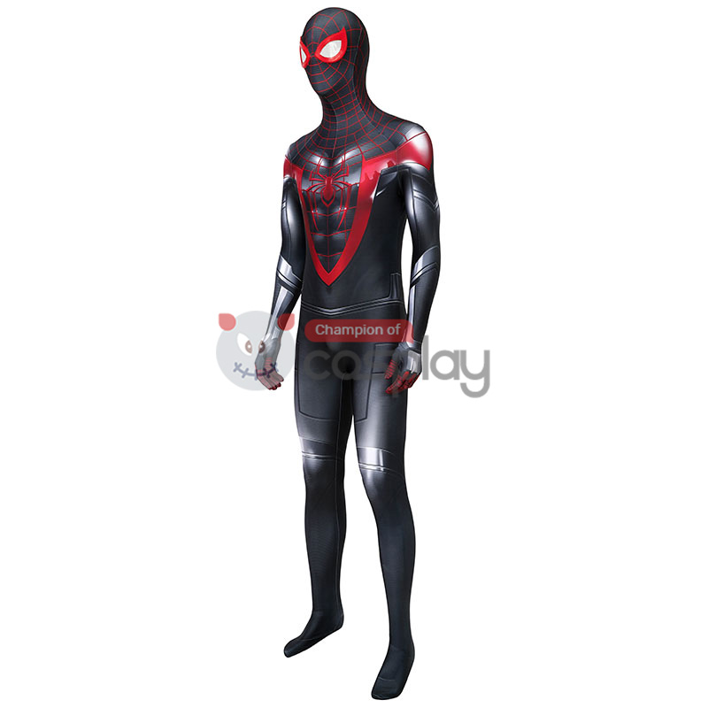 Spiderman Jumpsuit Spider Man PS5 Miles Morales Cosplay Costume