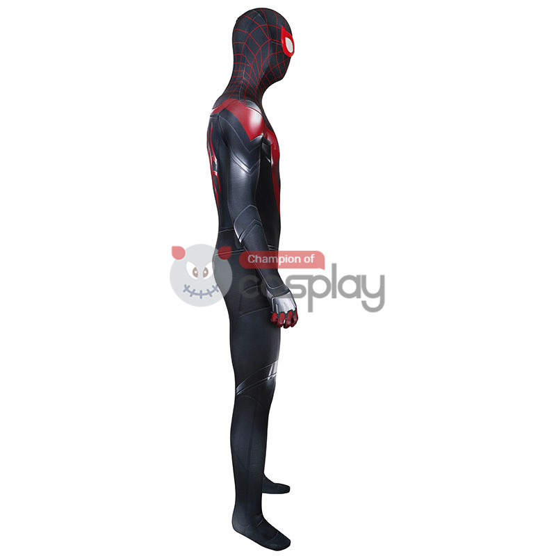 Spiderman Jumpsuit Spider Man PS5 Miles Morales Cosplay Costume