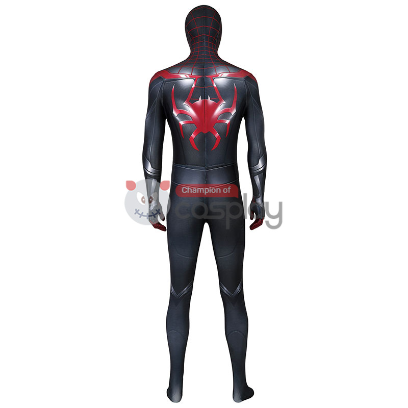 Spiderman Jumpsuit Spider Man PS5 Miles Morales Cosplay Costume