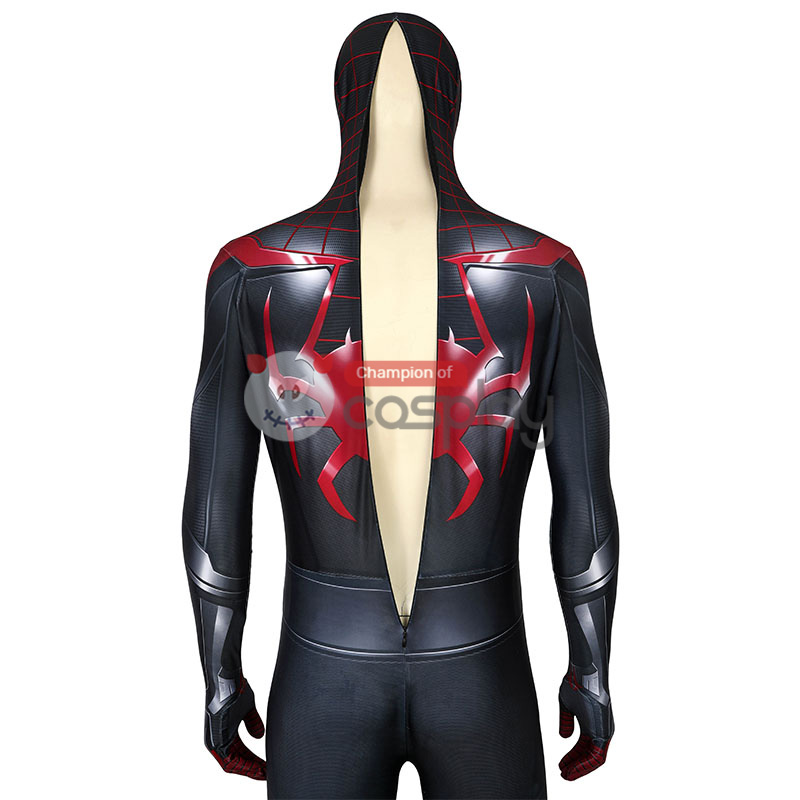 Spiderman Jumpsuit Spider Man PS5 Miles Morales Cosplay Costume
