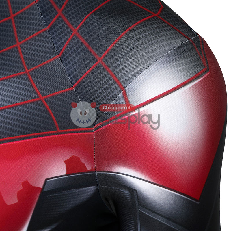 Spiderman Jumpsuit Spider Man PS5 Miles Morales Cosplay Costume