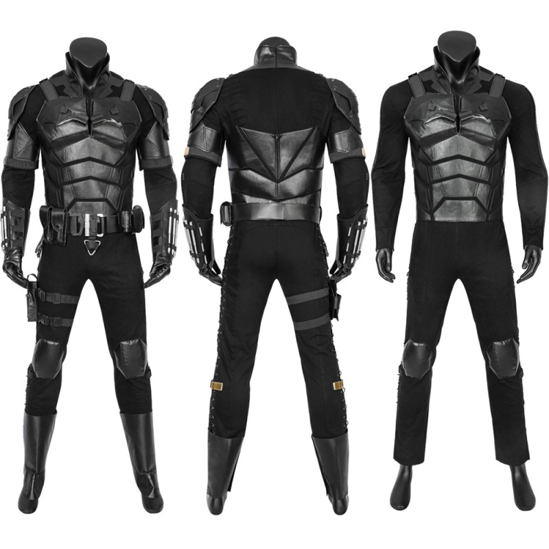 2022 Movie The Batman Robert Pattinson Cosplay Costume Deluxe