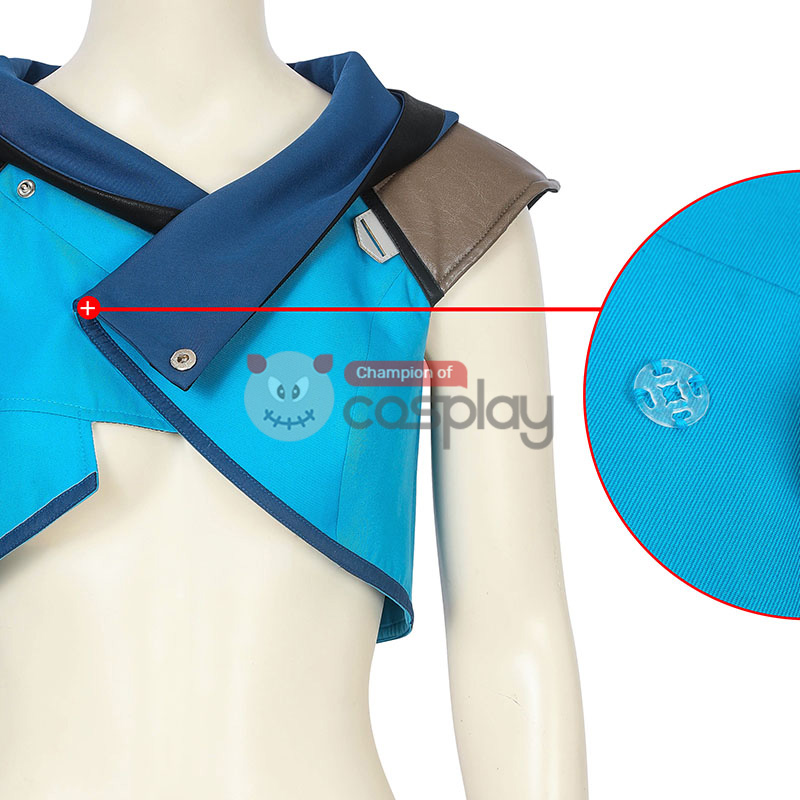 Valorant Jett Halloween Outfit Cosplay Costume