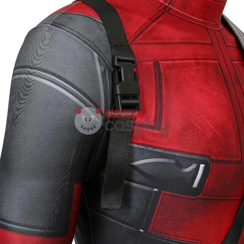 Deadpool Wade Wilson Jumpsuit Halloween Cosplay Costume