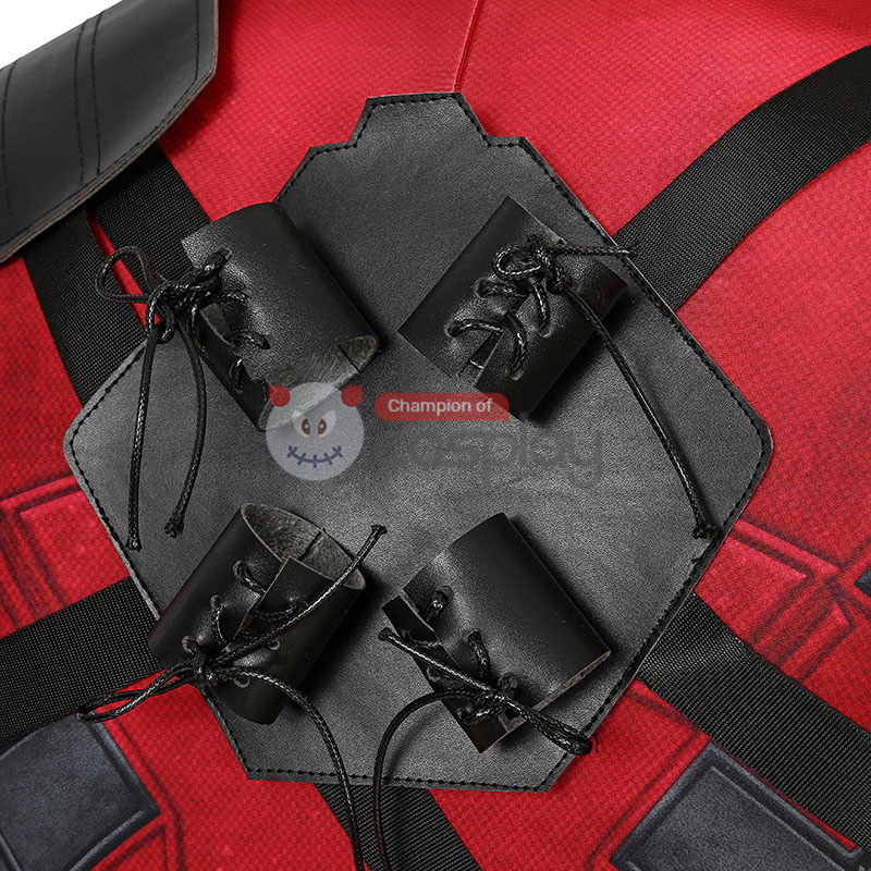 Deadpool Wade Wilson Jumpsuit Halloween Cosplay Costume