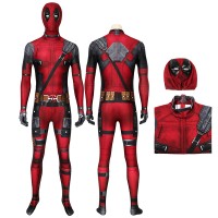 New Deadpool Wade Wilson Jumpsuit Cosplay Costume