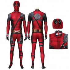 New Deadpool Wade Wilson Jumpsuit Cosplay Costume