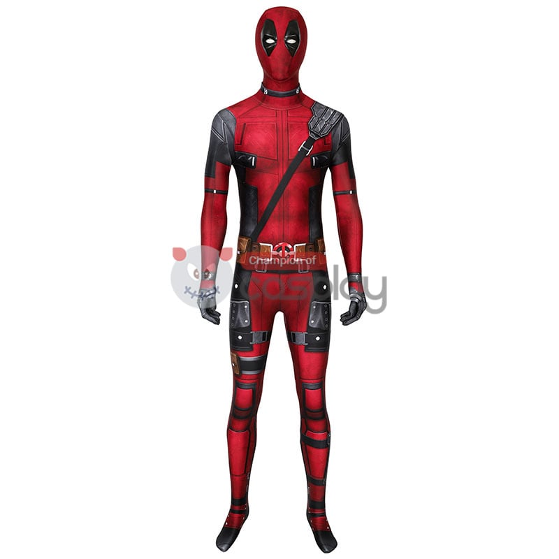 New Deadpool Wade Wilson Jumpsuit Cosplay Costume