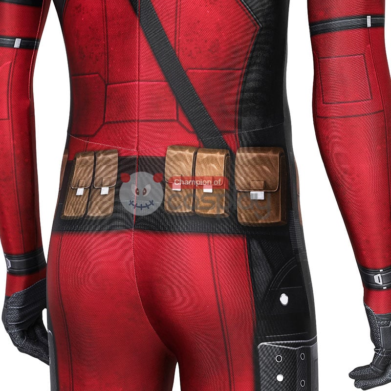 New Deadpool Wade Wilson Jumpsuit Cosplay Costume