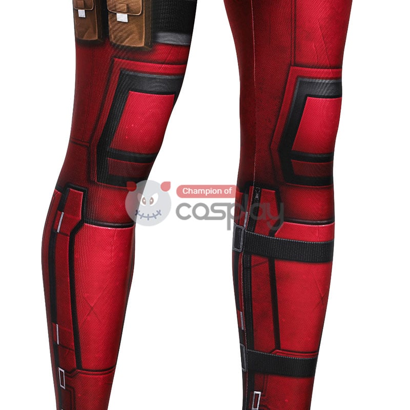 New Deadpool Wade Wilson Jumpsuit Cosplay Costume