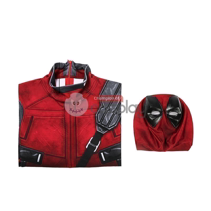 New Deadpool Wade Wilson Jumpsuit Cosplay Costume