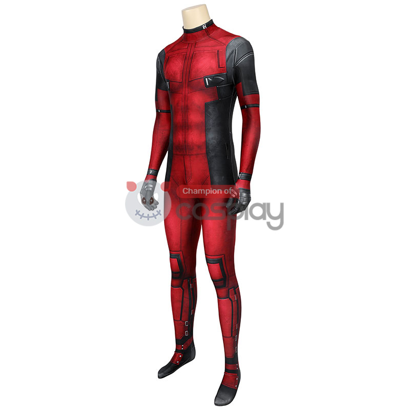Deadpool Wade Wilson Jumpsuit Cosplay Costume