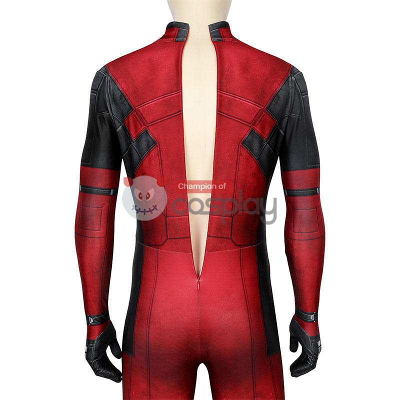 Deadpool Wade Wilson Jumpsuit Cosplay Costume