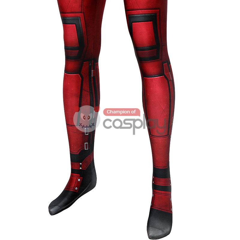 Deadpool Wade Wilson Jumpsuit Cosplay Costume