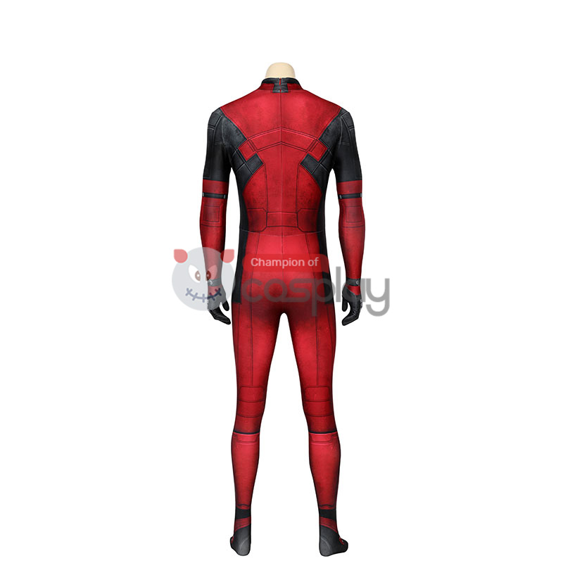 Deadpool Wade Wilson Jumpsuit Cosplay Costume