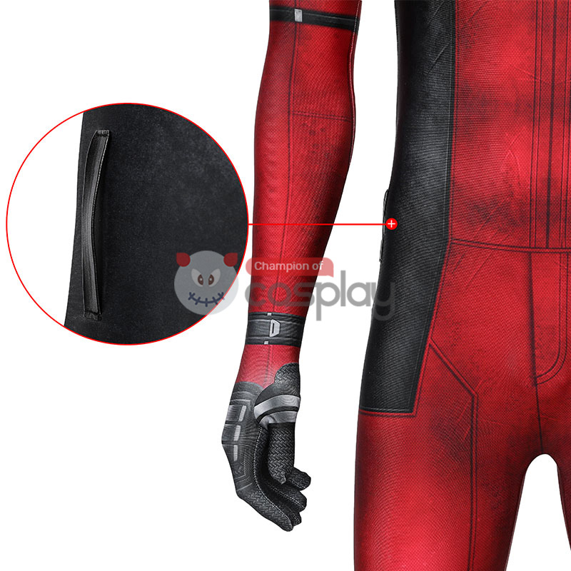 Deadpool Wade Wilson Jumpsuit Cosplay Costume