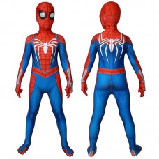 Kids Spiderman Jumpsuit Marvel Spider Man PS4 Cosplay Costume