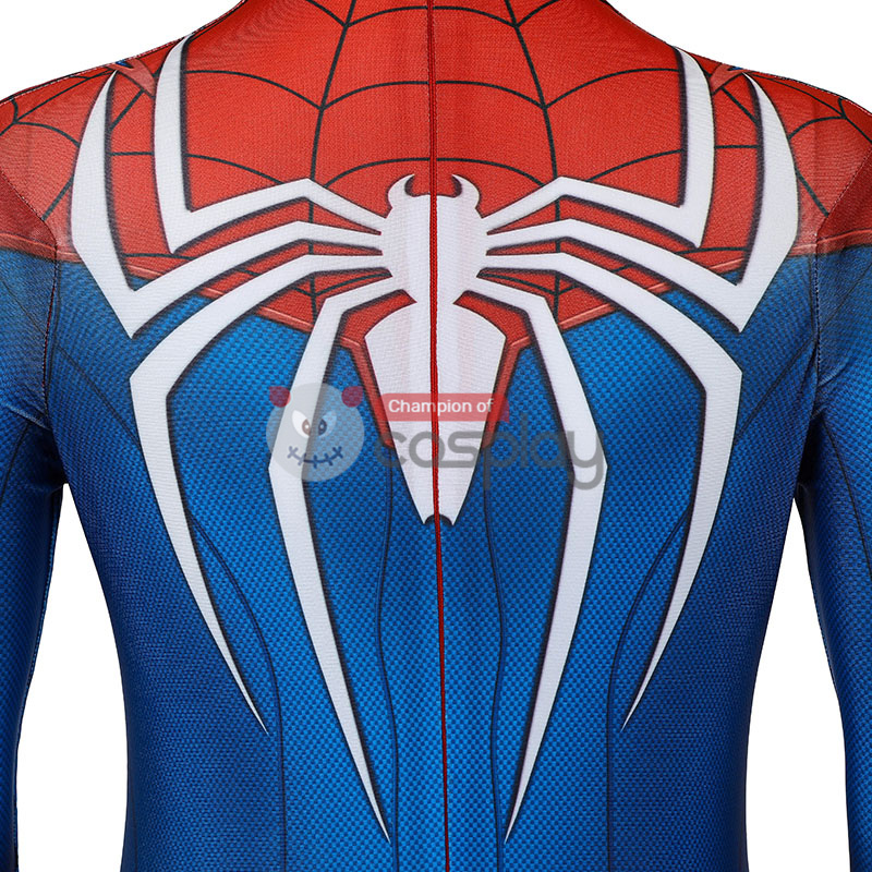 Kids Spiderman Jumpsuit Marvel Spider Man PS4 Cosplay Costume