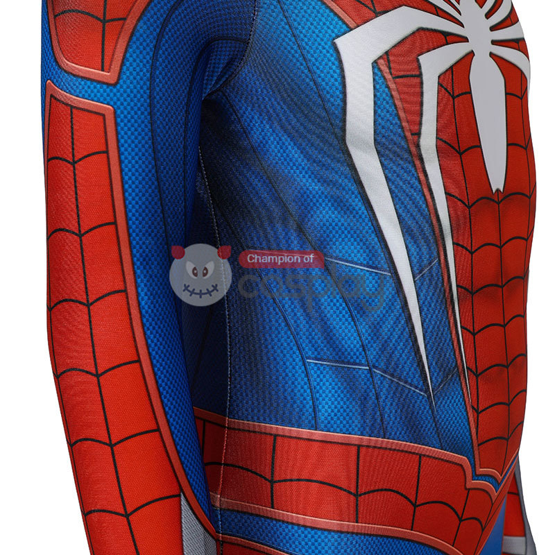Kids Spiderman Jumpsuit Marvel Spider Man PS4 Cosplay Costume