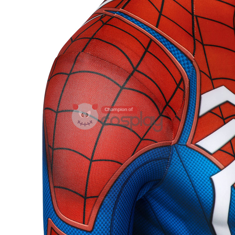 Kids Spiderman Jumpsuit Marvel Spider Man PS4 Cosplay Costume