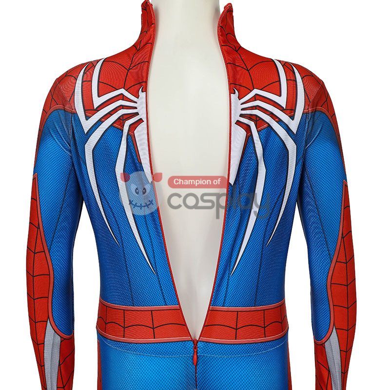 Kids Spiderman Jumpsuit Marvel Spider Man PS4 Cosplay Costume