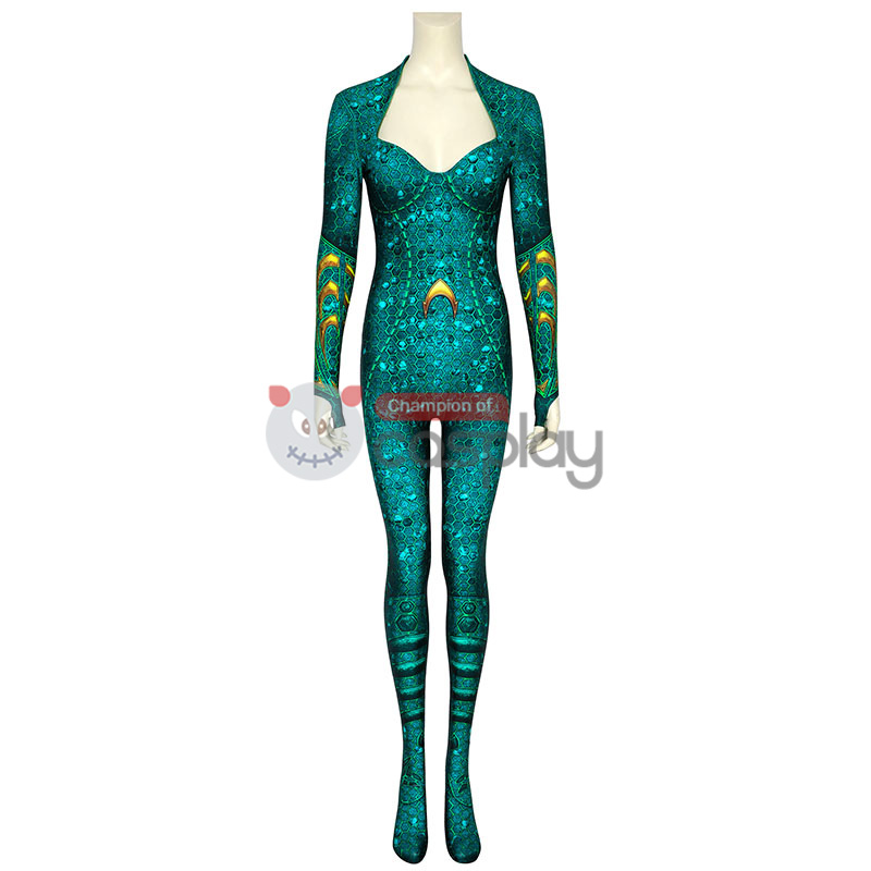 Jumpsuit Mera Cosplay Costume