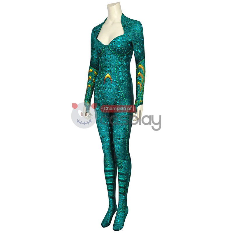 Jumpsuit Mera Cosplay Costume