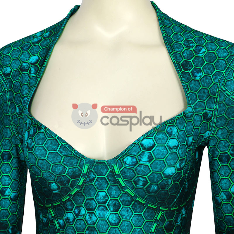 Jumpsuit Mera Cosplay Costume