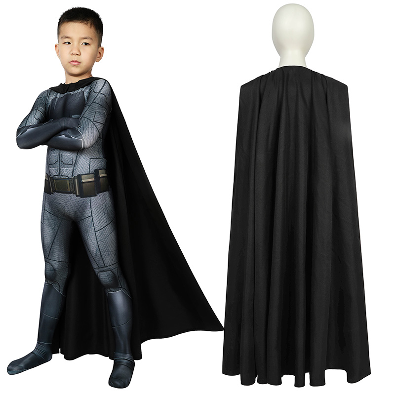 Children Bat Polyester Jumpsuit Champion Wayne Cosplay Costumes