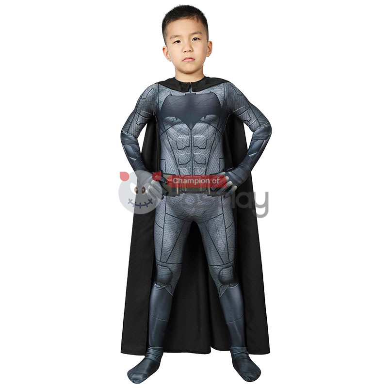 Children Bat Polyester Jumpsuit Champion Wayne Cosplay Costumes